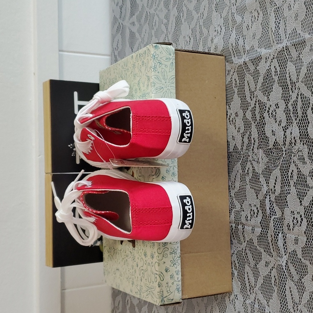 MUDD Sneaker Red Ellie - Picture 3 of 8